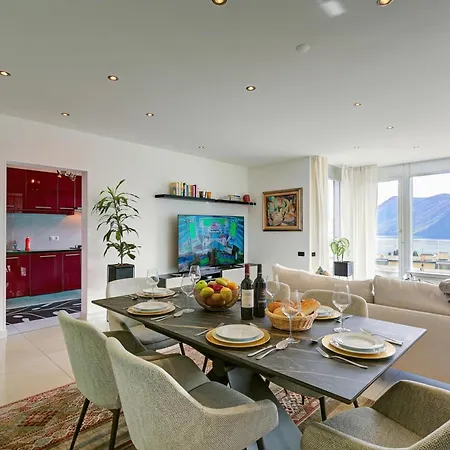 Apartment Panoramic Loft 8min Walk To Center - Happy Lugano